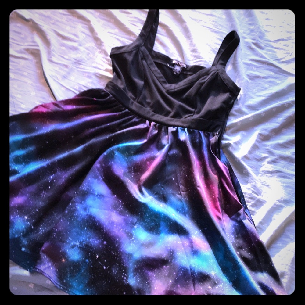 galaxy dress